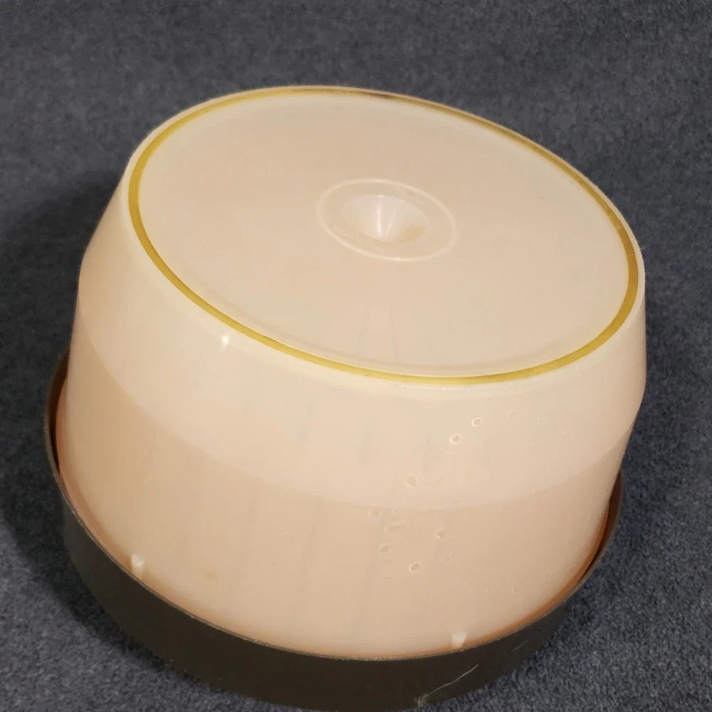 Triumph Salad Spinner Brown Vintage French Made Manual‎ Kitchen Tool 9 in Wide